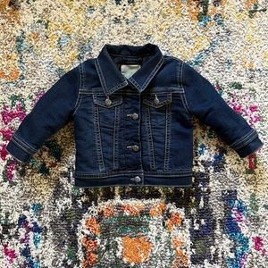 Diesel Jeans Baby Jacket Insulated Denim Coat Sz 6 mos
